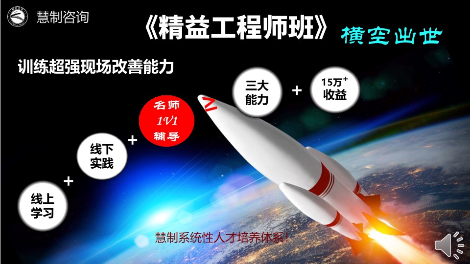 《精益工程師班》 招生簡章